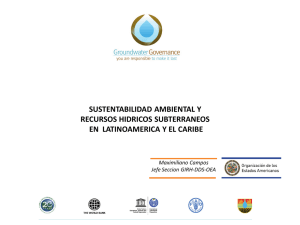 sustentabilidad ambiental y recursos hidricos subterraneos en
