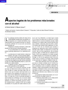 Aspectos legales de los problemas relacionados con el alcohol