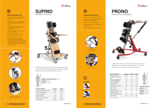 SUPINO PRONO - Ortopedia Online Silvio