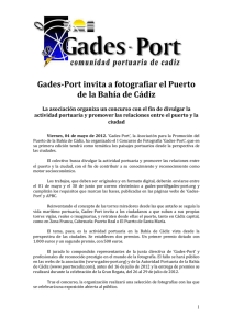 Gades-Port invita a fotografiar el Puerto de la Bahía de Cádiz