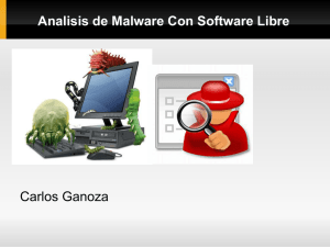 Analisis de Malware Con Software Libre