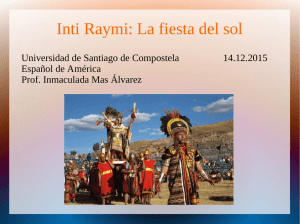 Presentación Intiraymi