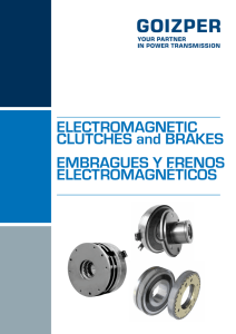 ELECTROMAGNETIC CLUTCHES and BRAKES EMBRAGUES Y