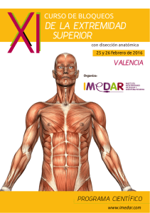 2016 SUP IMEDAR programa - Anestesia Clinico Valencia