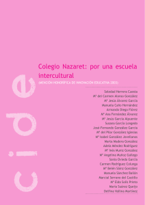 Colegio Nazaret: por una escuela intercultural