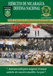 Edición especial Jornada 36 Aniversario del Ejército de Nicaragua