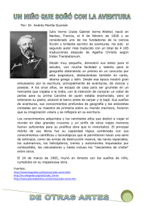 Por: Dr. Andrés Morilla Guzmán Julio Verne (Jules Gabriel Verne