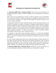 Informe Manzana Moño Azul - Fundacion Cardiologica Argentina