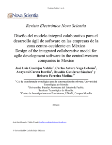 Revista Electrónica Nova Scientia Diseño del modelo integral