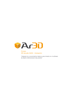 Curso 3D studio MAX - Iniciación