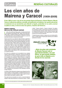 Los 100 años de Mairena y Caracol