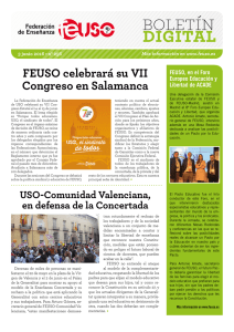 FEUSO celebrará su VII Congreso en Salamanca
