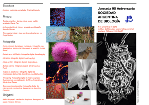 Descargar Programa - Sociedad Argentina de Biología