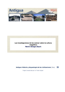 Las investigaciones de los Leisner sobre la cultura megalítica