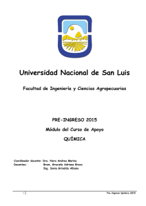 Universidad Nacional de San Luis - FICA