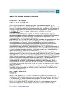 Resolución C.S. 330/2005. - Universidad Nacional del Litoral