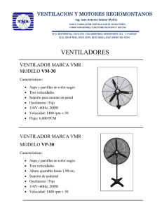 ventiladores - Ventilacion y Motores
