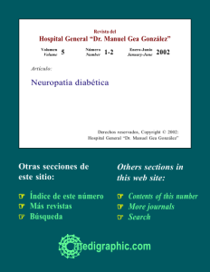 Neuropatía diabética
