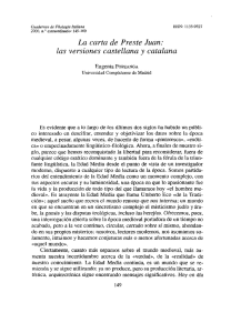 La carta de Preste Juan - Revistas Científicas Complutenses
