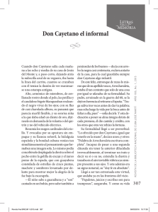 Don Cayetano el informal