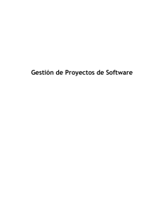 Gestión de Proyectos de Software