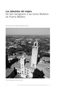Los laberintos del viajero De San Gimignano a las torres Mullieris