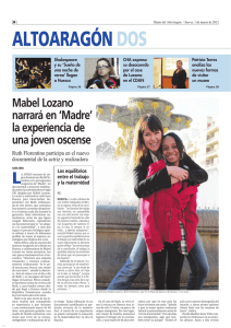 Mabel Lozano narrará en `Madre` - Memoria de las Migraciones de