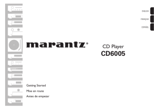 CD6005 - Marantz US | Home