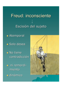 Freud: inconsciente