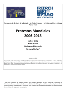 Protestas Mundiales 2006-2013