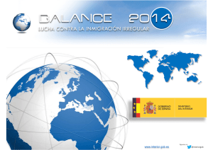 balance 2014 - Ministerio del Interior