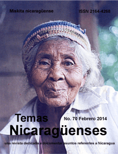No. 70 - Revista de Temas Nicaragüenses