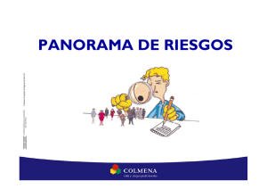 PRESENTACION PANORAMA GENERAL DE RIESGOS