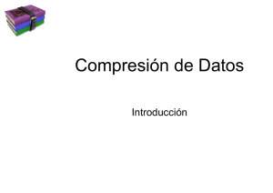 Compresión de Datos