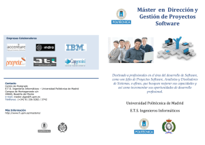 Descargar folleto informativo - Universidad Politécnica de Madrid