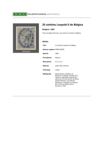 25 cèntims Leopold II de Bèlgica