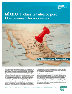 México: Enclave Estratégico para Crecer