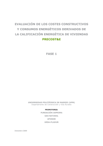 EVALUACIÓN DE LOS COSTES CONSTRUCTIVOS Y