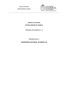 manual de usuario sistema ordenes de trabajo versión documento
