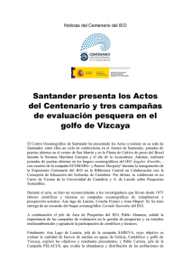 Santander presenta los Actos del Centenario y tres campañas de