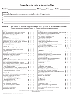 Escala internacional de síntomas prostáticos IPSS