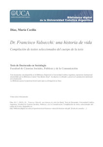 Dr. Francisco Valsechi: una historia de vida