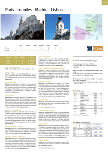 París - Lourdes - Madrid - Lisboa