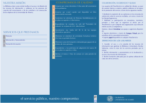 Carta de servicios - Universidad de Almería