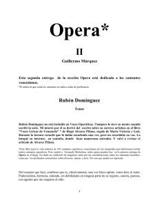 opera ii - Guillermo D. Márquez