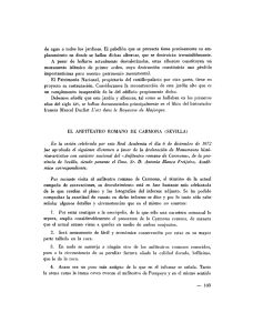 pdf El anfiteatro romano de Carmona (Sevilla)