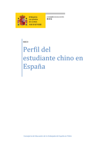 Perfil del estudiante chino en España