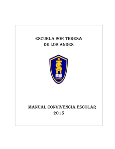 Manual de Convivencia Escolar Sor Teresa