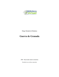 Guerra de Granada - Biblioteca Virtual Universal