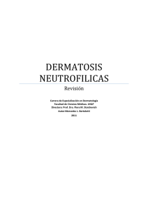 Dermatosis Neutrofilicas
